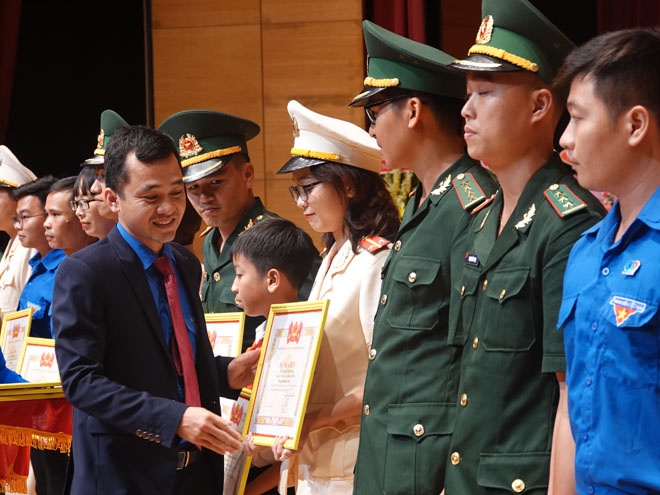 Anh Nguyễn Tường Lâm dự lễ kỷ niệm 90 năm ngày thành lập Đoàn tại Bình Định - ảnh 5