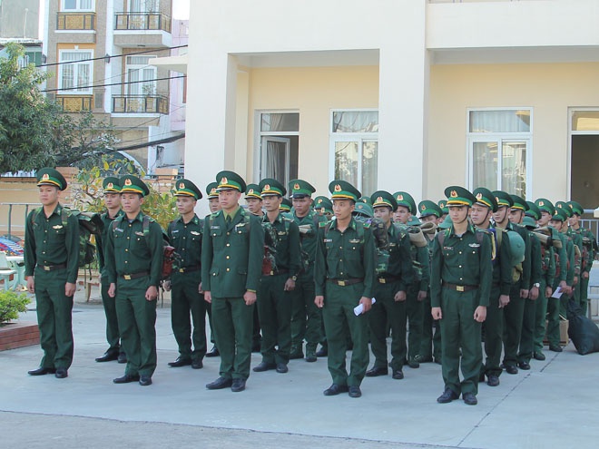 Chiến sĩ Biên phòng Bình Định tình nguyện đến Kiên Giang tăng cường phòng dịch Covid-19 - ảnh 1